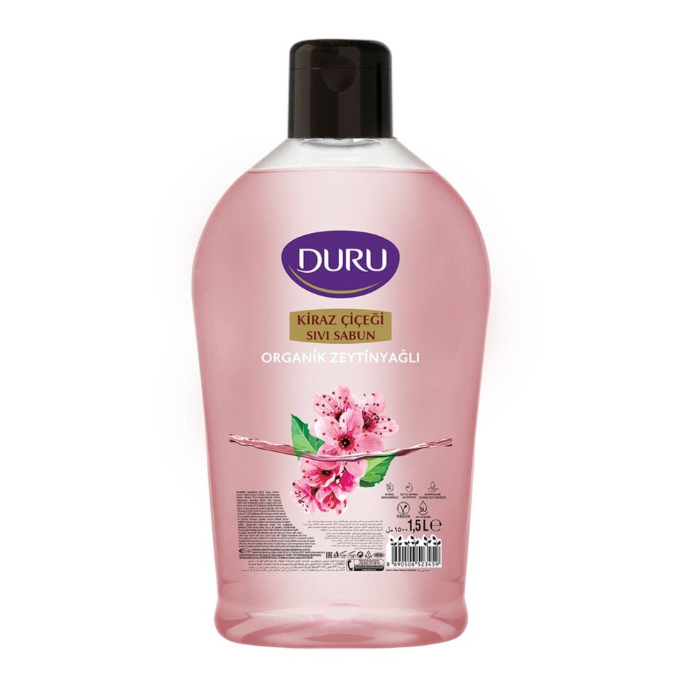 DURU SIVI SABUN 1,5LT KİRAZ ÇİÇEĞİ