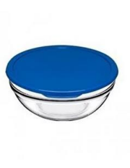 PAŞABAHÇE 53563WT PLASTİK KAPAKLI CHEFS KASE MAVİ