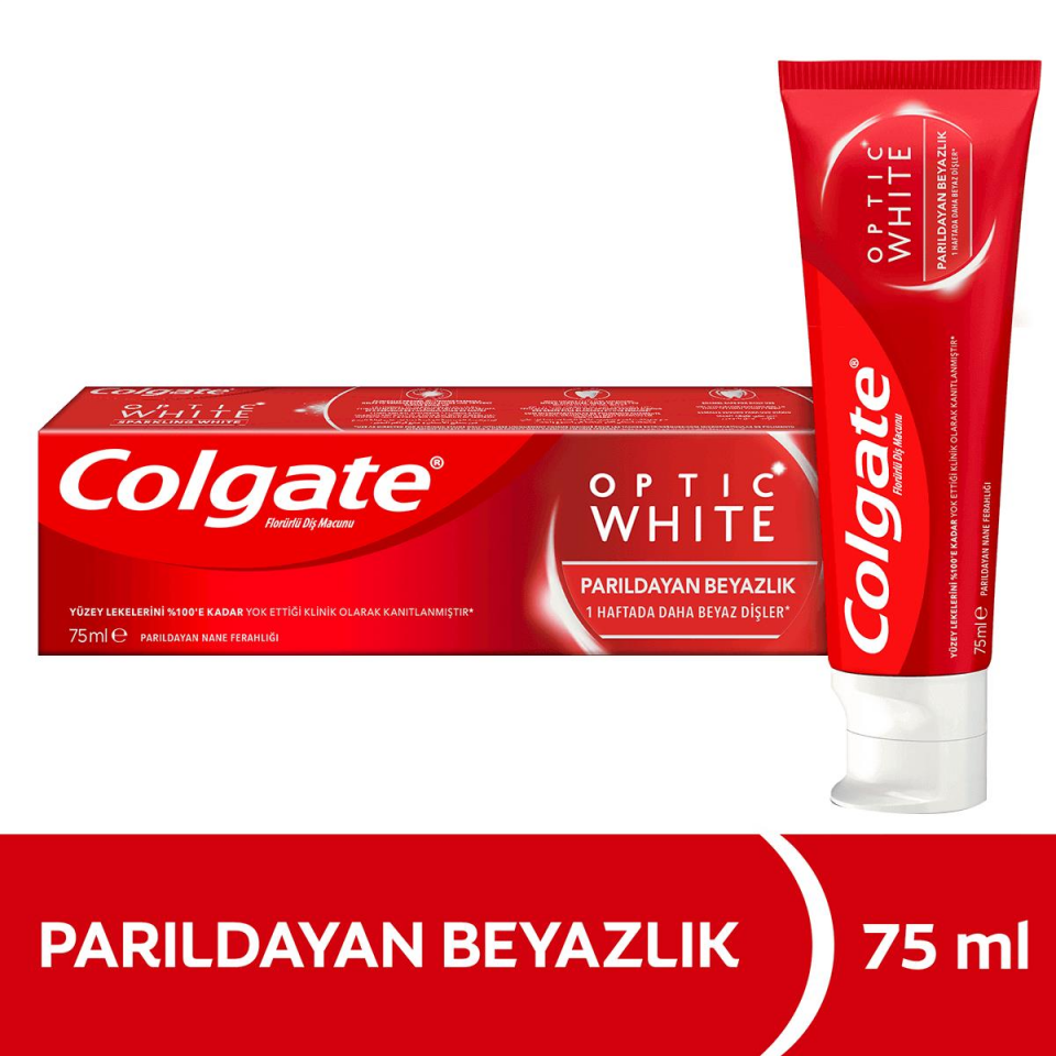 COLGATE DM 75ML OPTIC WHİTE PARILDAYAN BEYAZLIK