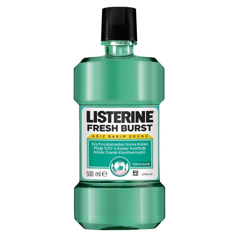 LİSTERİNE GARGARA 500ML FERAH NANE FRESH BURUST