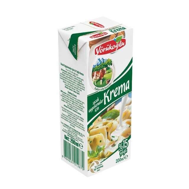 YÖRÜKOĞLU KREMA PİŞİRMELİK 200GR