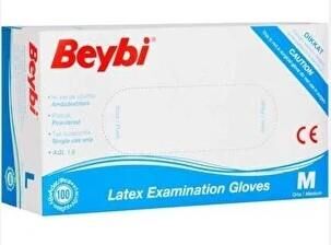 BEYBİ ELDİVEN LATEKS 100LÜ ORTA PUDRALI (M)