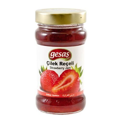GESAŞ REÇEL 380GR ÇİLEK CAM KVNZ