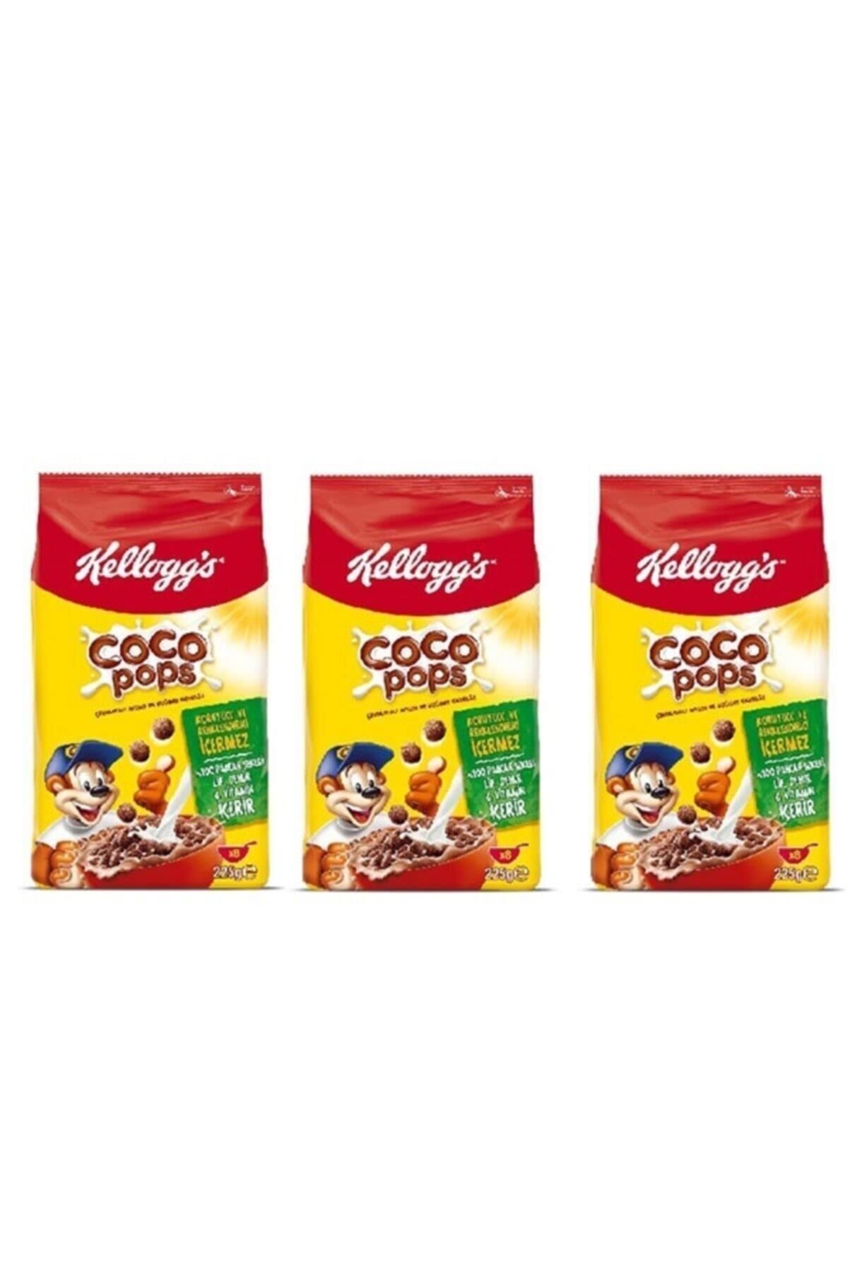 KELLOGS COCOPOPS TOPLARI 225G 3 AL 2 ÖDE