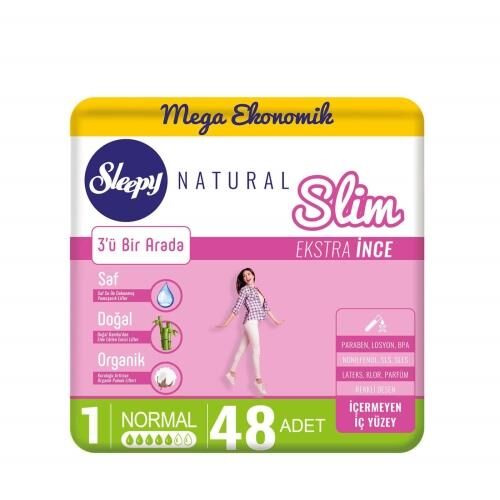 SLEEPY SLİM MEGA PED NORMAL 48Lİ