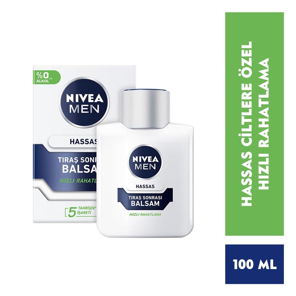 NİVEA AFTER SHAVE  BALSAM HASSAS 100ML