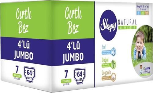 SLEEPY JUMBO CIRTLI NO:7 XXLARGE 64LÜ