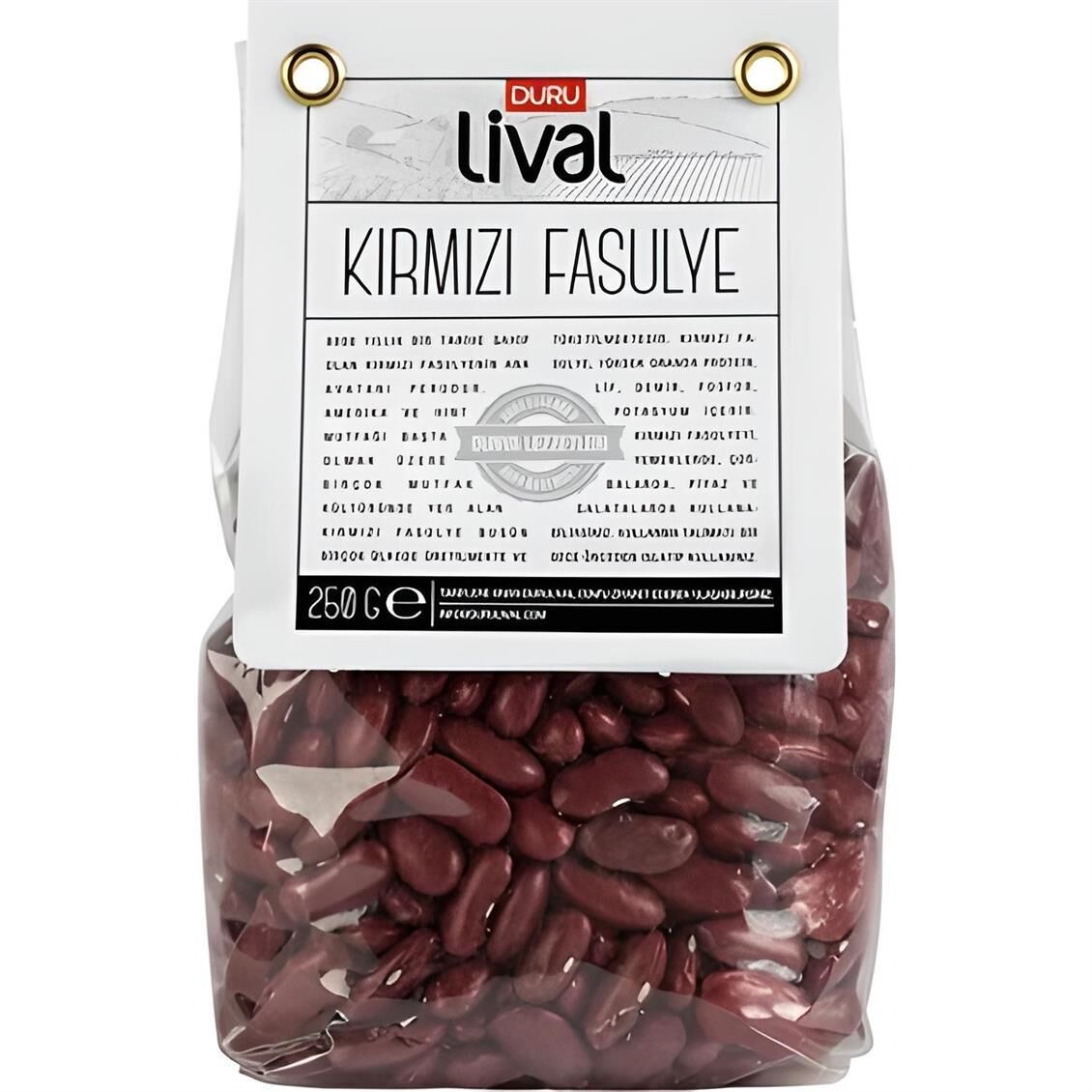 DURU LİVAL KIRMIZI FASULYE 250GR