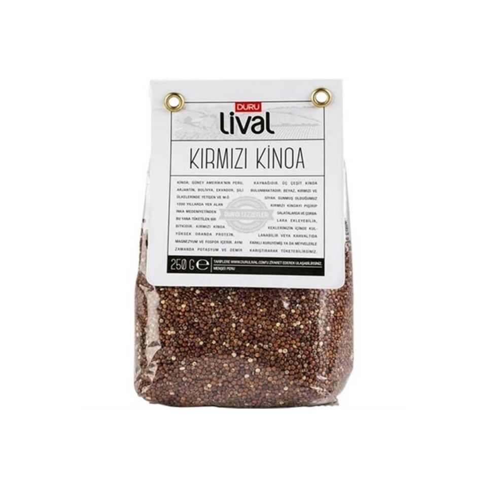 DURU LİVAL KIRMIZI KİNOYA 250GR
