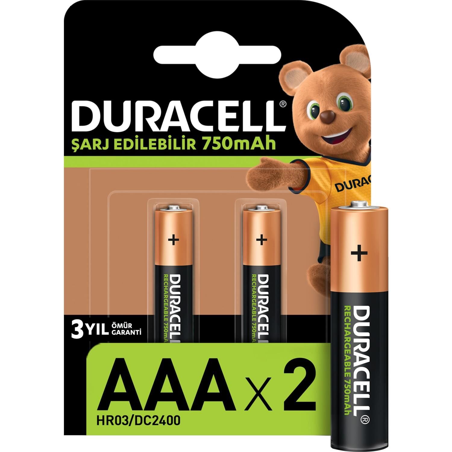 DURACELL RECH AAA 2Lİ 750*10 W