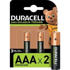 DURACELL RECH AAA 2Lİ 750*10 W