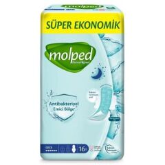 MOLPED EXTRA HİJYEN GECE 16LI SÜP.EKON.