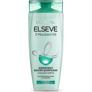 ELSEVE ŞAMPUAN 450ML 3 MUCİZEVİ KİL
