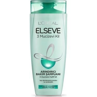 ELSEVE ŞAMPUAN 450ML 3 MUCİZEVİ KİL