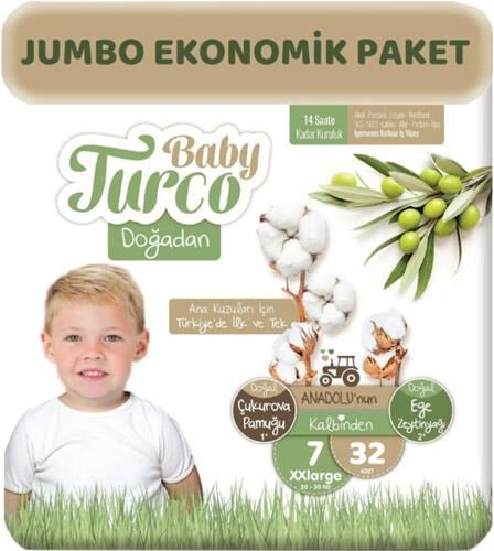 BABY TURCO BEBEK BEZİ HESAPLI PAKET NO:7 32Lİ