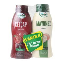 PINAR KETÇAP 600GR+MAYONEZ 500GR