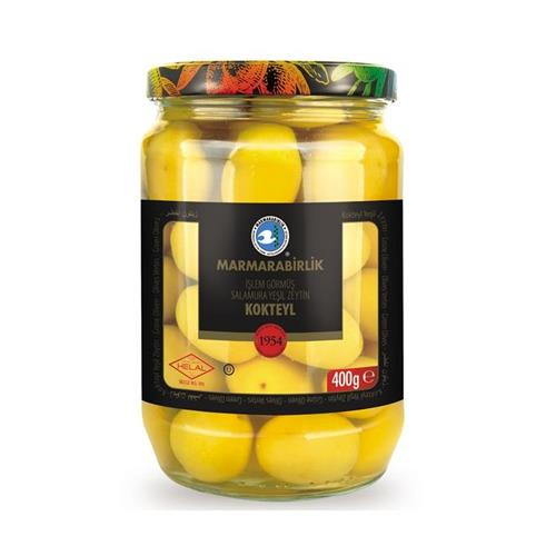 MARMARABİRLİK KOKTEYL 400GR CAM (161-180) YEŞİL