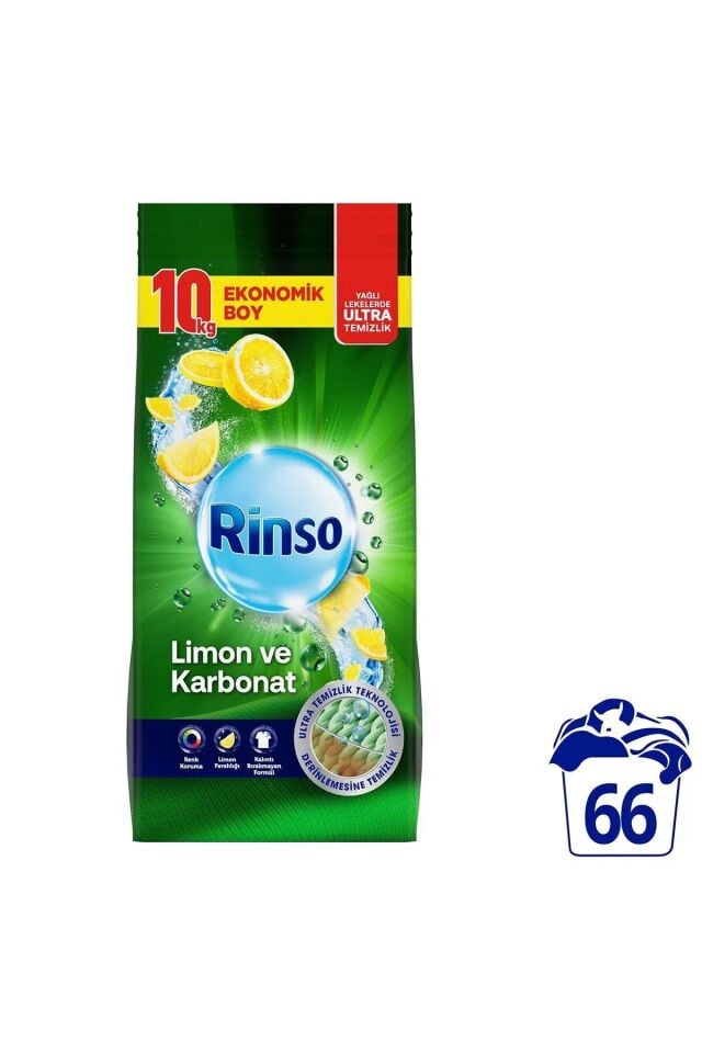 RİNSO MATİK 10KG LİMON VE KARBONAT