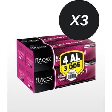 FLODEX 3LÜ FIRSAT PAKETİ PİŞİRME+12M STREÇ+BUZ.POŞ