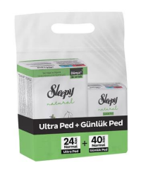SLEEPY ULTRA PED NORMAL 24LÜ+GÜNLÜK PED NORML 40LI