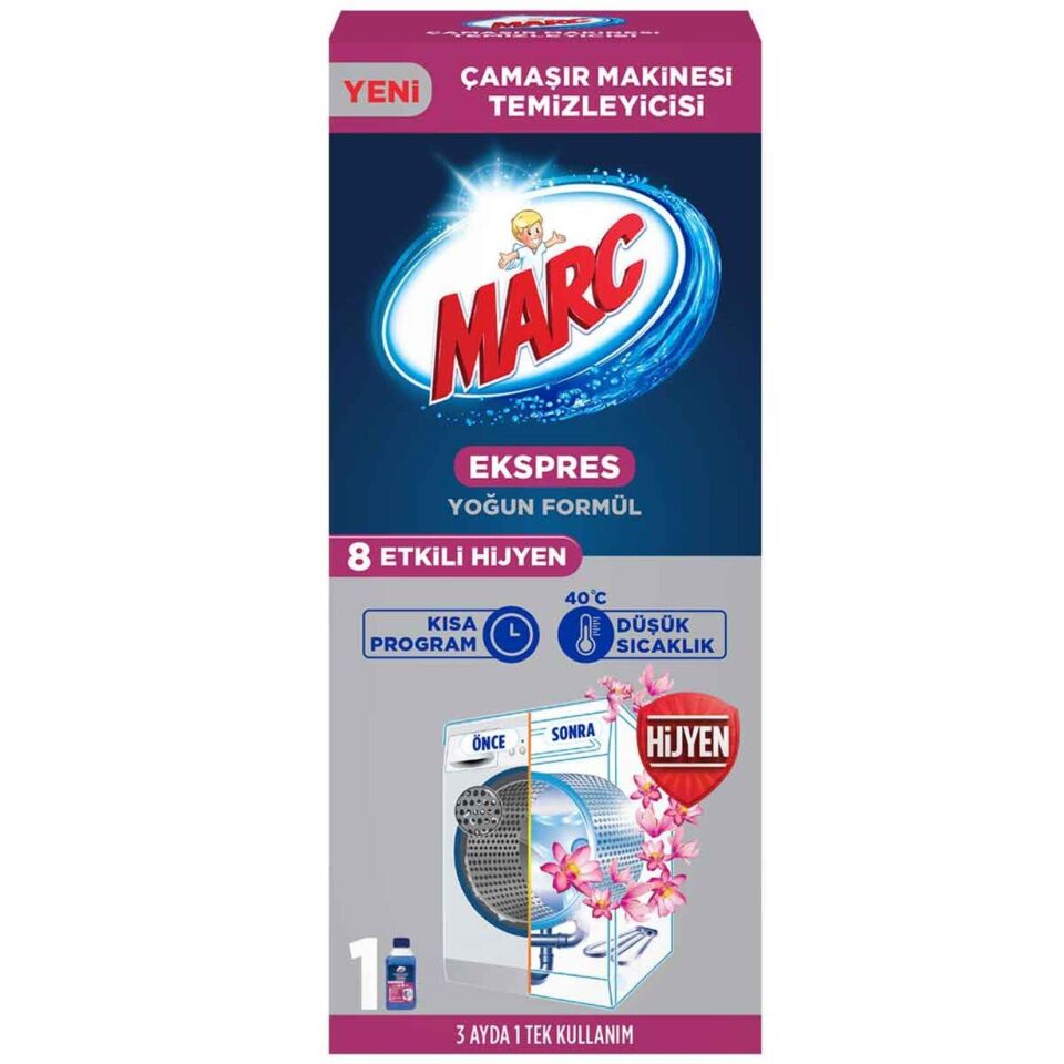 MARC ÇAMAŞIR MAKİNESİ TEMİZLEYİCİSİ EKSPRESS 250ML