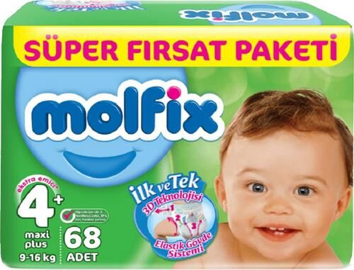 MOLFİX SÜPER FIRSAT PAKETİ MAXİ PLUS 68Lİ