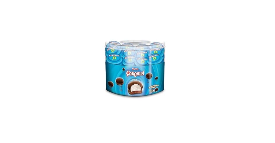 ÜLKER ÇOKOMEL MARSHMALLOW SADE 15X12G